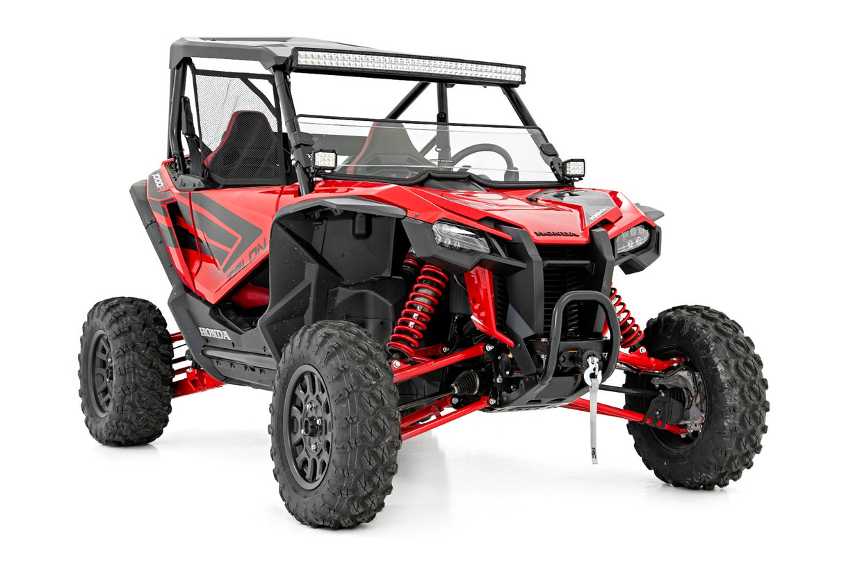 Half Windshield Scratch Resistant 19-22 Honda Talon 1000X/20-22 Talon 1000X-4 Rough Country