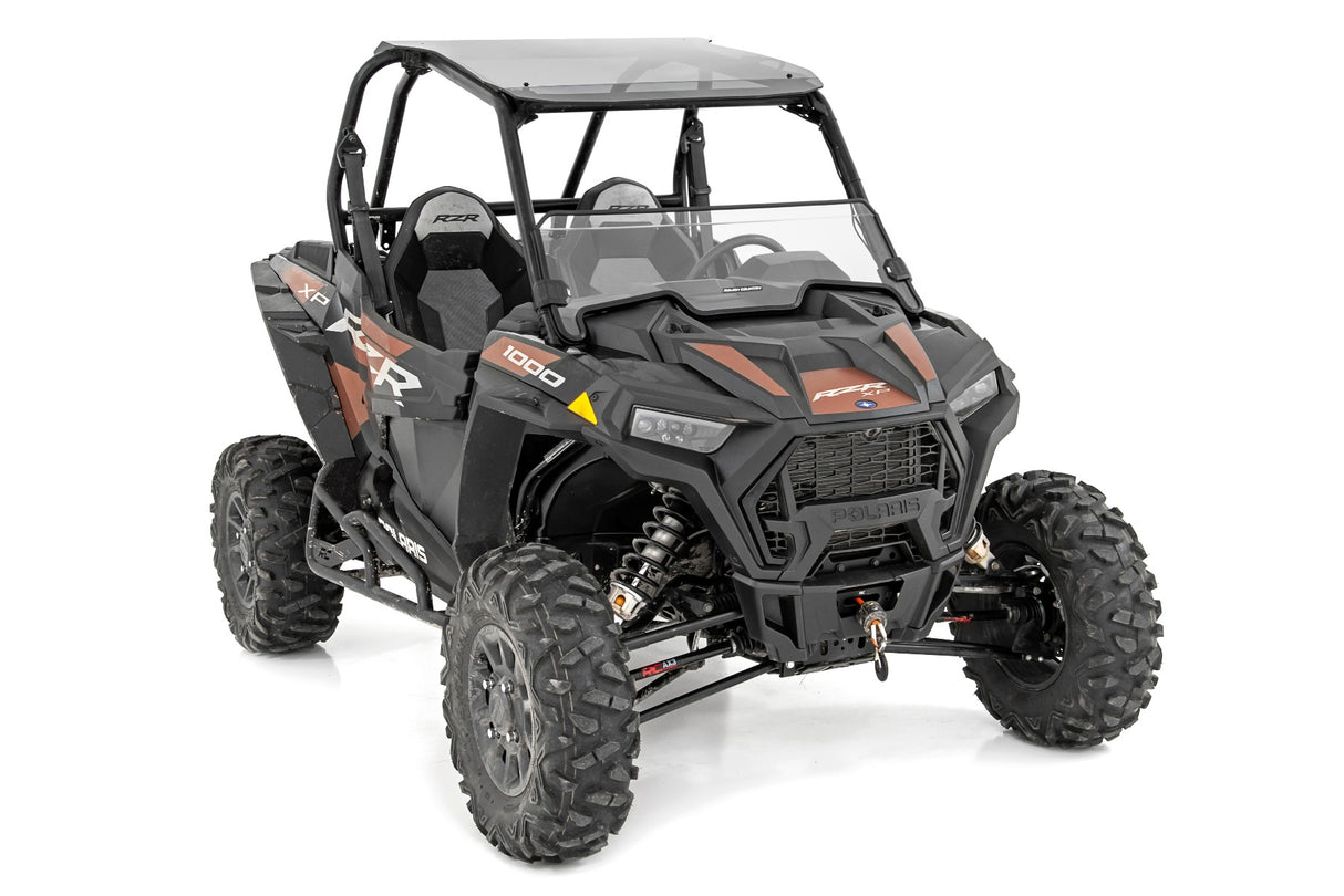 Half Windshield Scratch Resistant 19-22 Polaris RZR XP 1000/RZR XP 4 1000 Rough Country