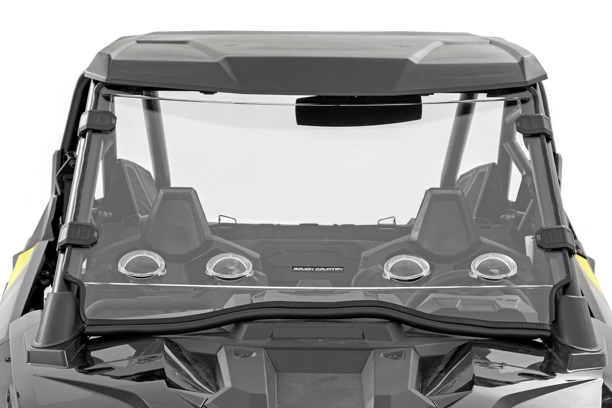 Polaris Full Windshield Vented 20-21 Polaris RZR PRO XP 4WD Rough Country