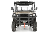 Vented Full Windshield Scratch Resistant 15-22 Kawasaki Mule Pro-FX Rough Country