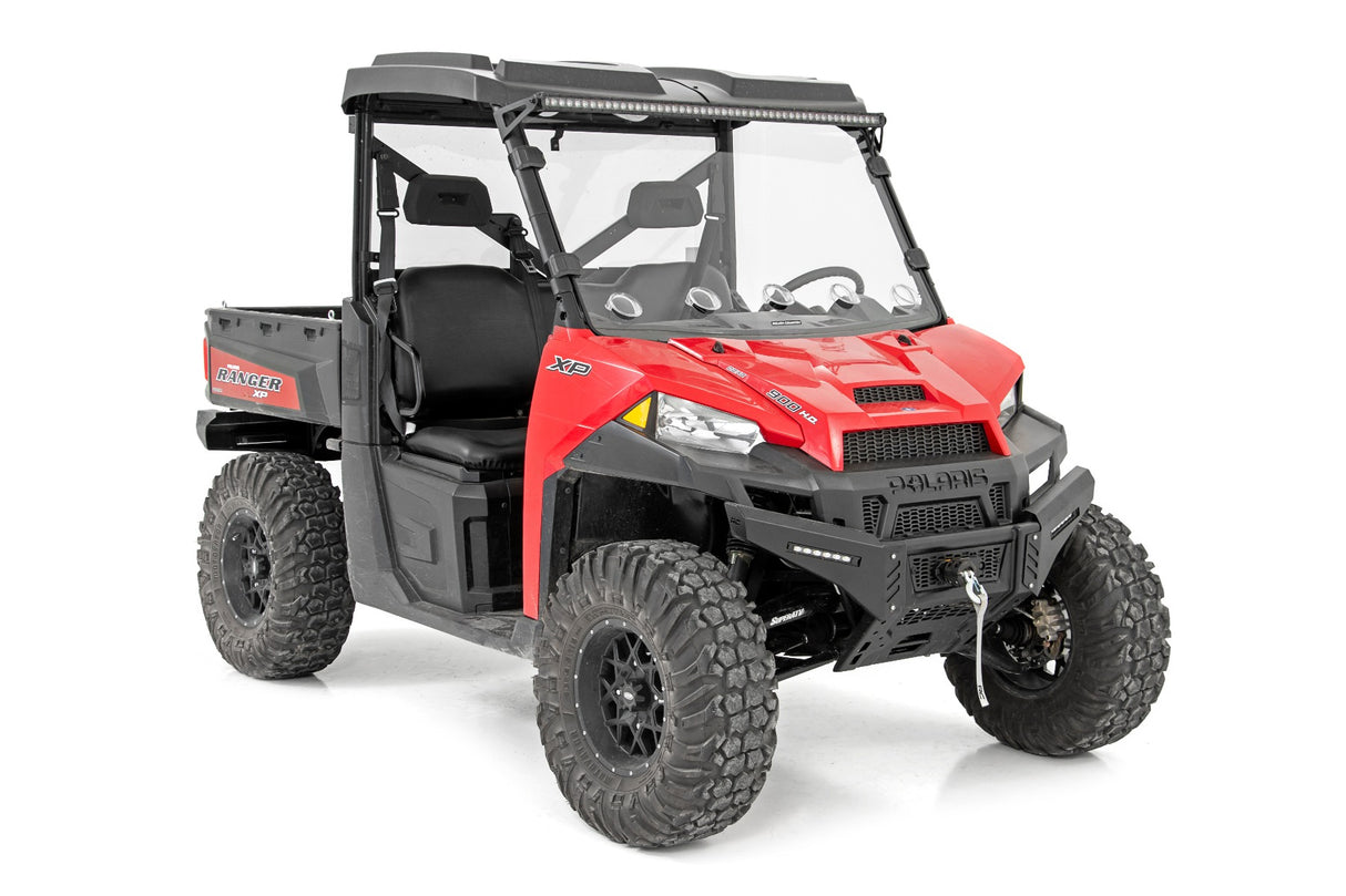 Polaris Scratch Resistant Full Vented Windshield For 16-18 Ranger 1000XP and 13-20 Ranger 900XP Rough Country