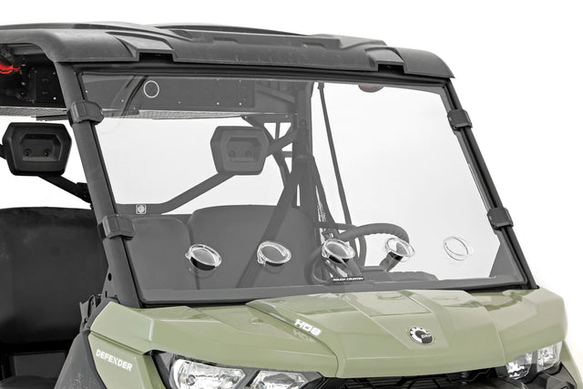 Can-Am Full Windshield Vented 16-21 Can-Am Defender 4WD Rough Country