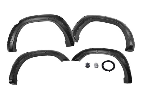 Defender Pocket Fender Flares Gloss Black Ram 1500 2WD/4WD (19-23) Rough Country