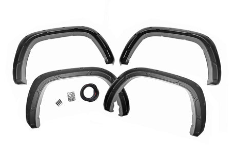 Defender Pocket Fender Flare Flat Black Toyota Tundra 2WD/4WD (22-23) Rough Country