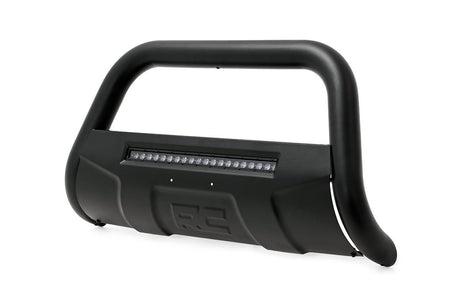 RAM 19-20 1500 Bull Bar w/LED Light Bar Black Rough Country