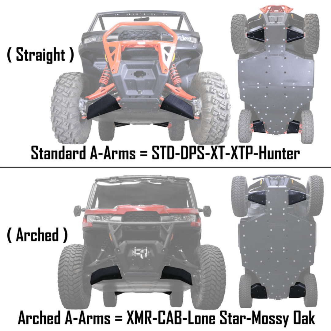 Can-Am Defender & Defender MAX UHMW A-Arm Guards - Factory UTV