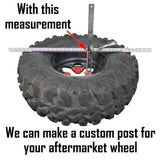 Polaris RZR XP Above the Roof Spare Tire Mount - Factory UTV