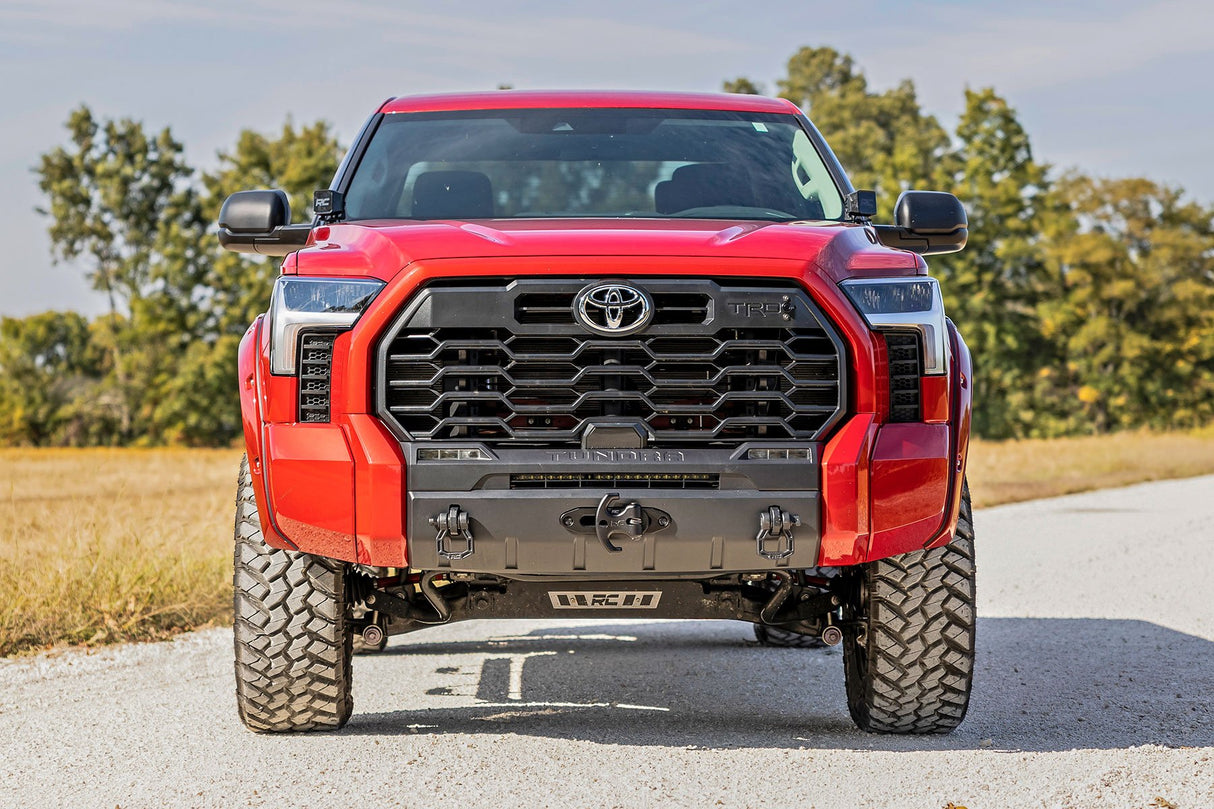 Traditional Pocket Fender Flares Gloss Black Toyota Tundra 2WD/4WD (22-23) Rough Country