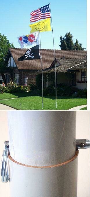 22' CAMPING FLAG POLE