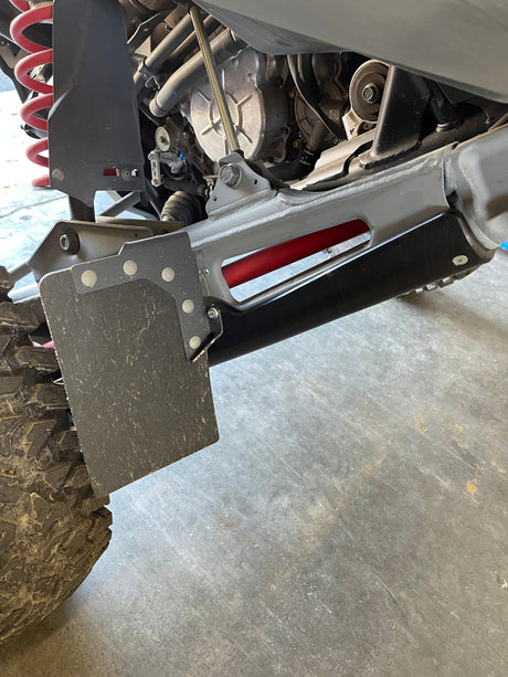 Polaris RZR Turbo R UHMW Trailing Arm Guards - Factory UTV