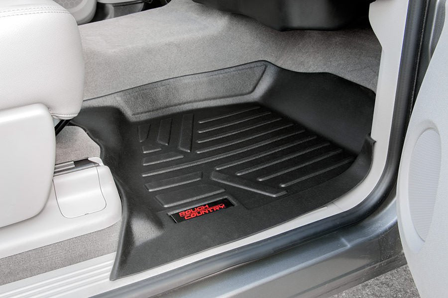 Heavy Duty Floor Mats Front-07-13 Silverado/Sierra Rough Country