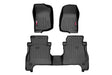 Heavy Duty Floor Mats Front & Rear w/Under Seat Lockable Storage 20-22 Gladiator JT Rough Country