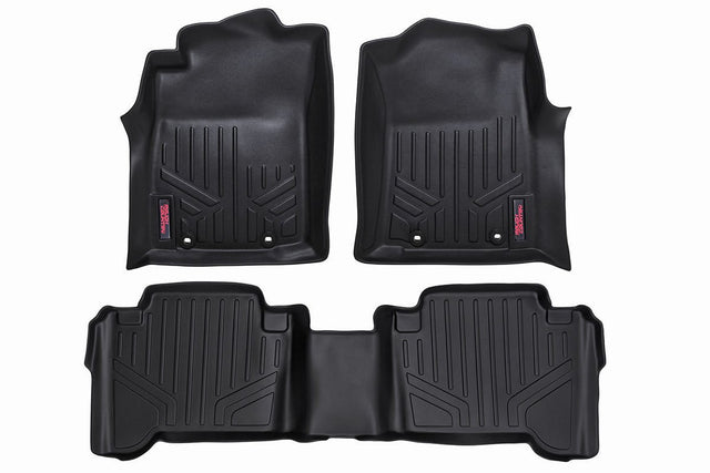 Heavy Duty Floor Mats Front/Rear-07-11 Toyota Tundra Double Cab Rough Country