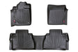 Heavy Duty Floor Mats Front/Rear Double Cab-14-20 Toyota Tundra Rough Country