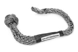 Soft Shackle Rope 7/16 Inch Diameter 34,000 LB Breaking Strength Gray Rough Country