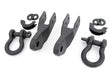 GM Tow Hook to Shackle Conversion Kit w/D-Rings and Rubber Isolators 15-22 Canyon/Colorado Rough Country