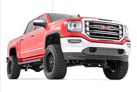 HD2 Running Boards 07-19 Silverado/Sierra Ext. Cab Rough Country