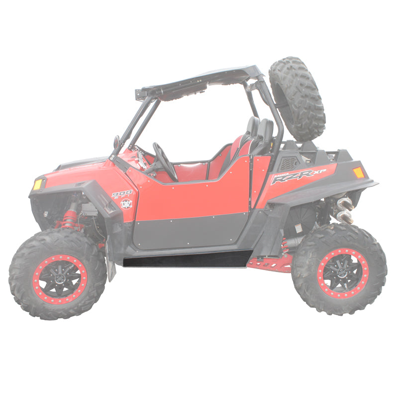 Polaris RZR XP 900 UHMW Rock Sliders - Factory UTV