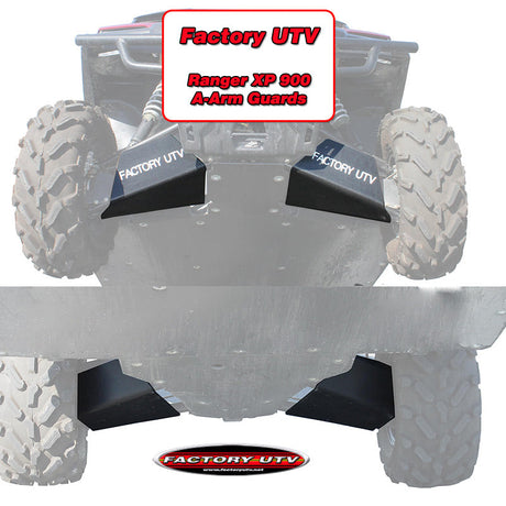 Polaris Ranger XP 900 UHMW A-Arm Guards - Factory UTV